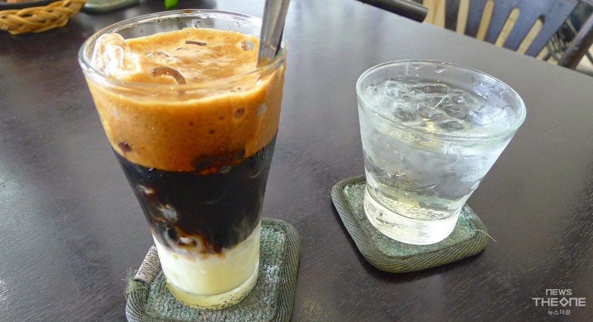 베트남 대표 커피 '까페쓰어다'(사진=김정현 기자) 