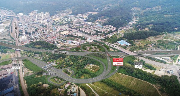 19일 대전시가 경부고속도로 회덕IC 연결도로 건설공사 계획을 발표했다. (사진=대전시)