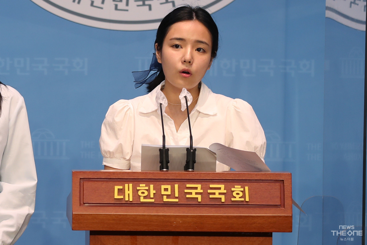 더불어민주당 박은수 당원이 발언하고 있다. (사진=최동환 기자)